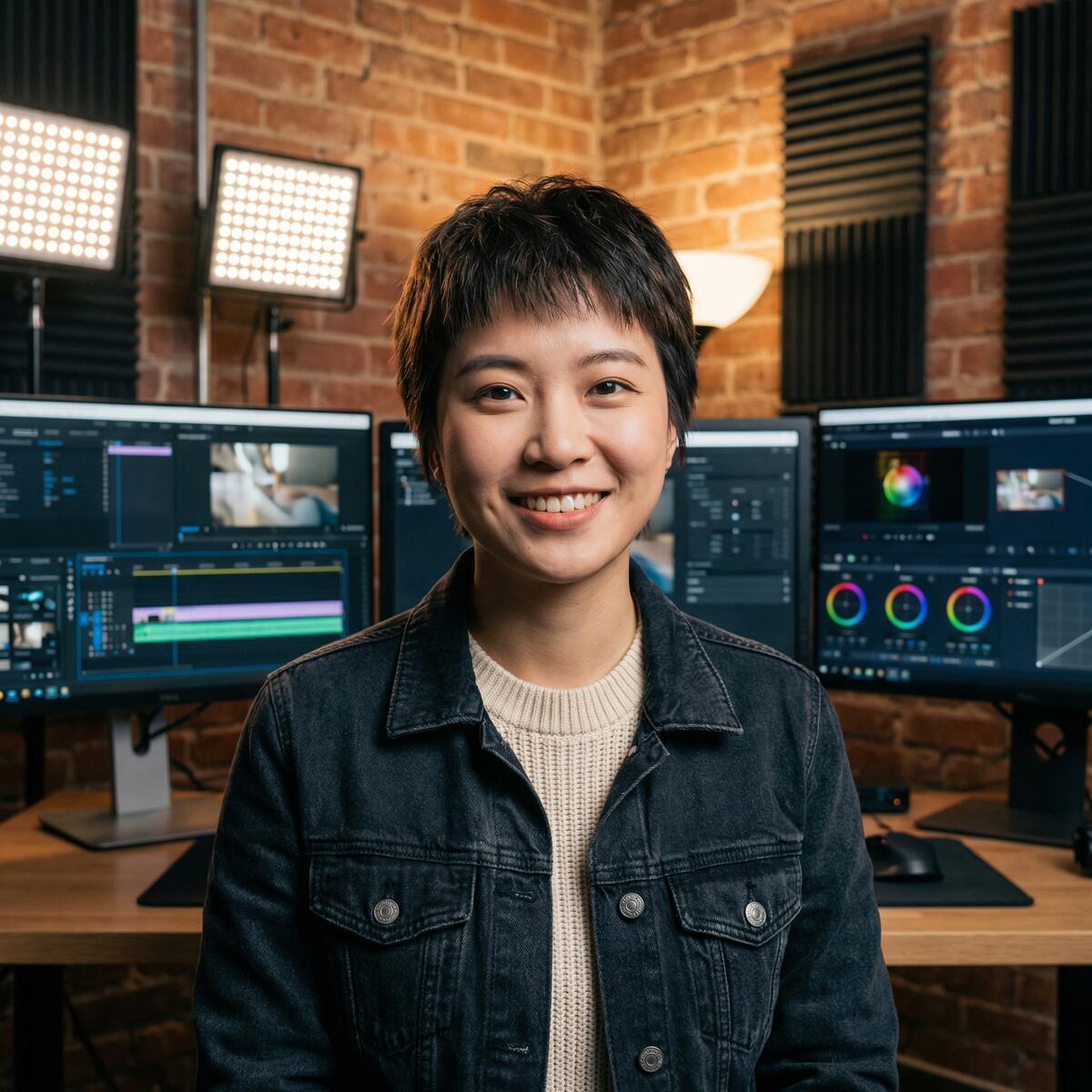 黄色仓库视频剪辑师王思琦