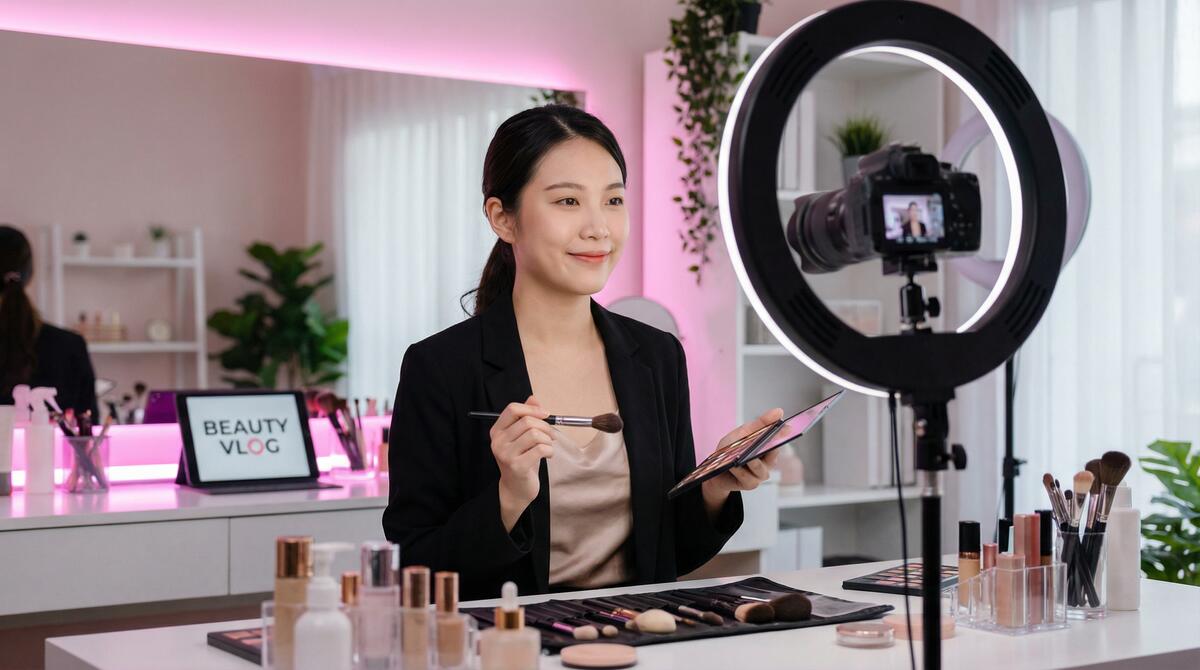 黄色仓库美妆视频